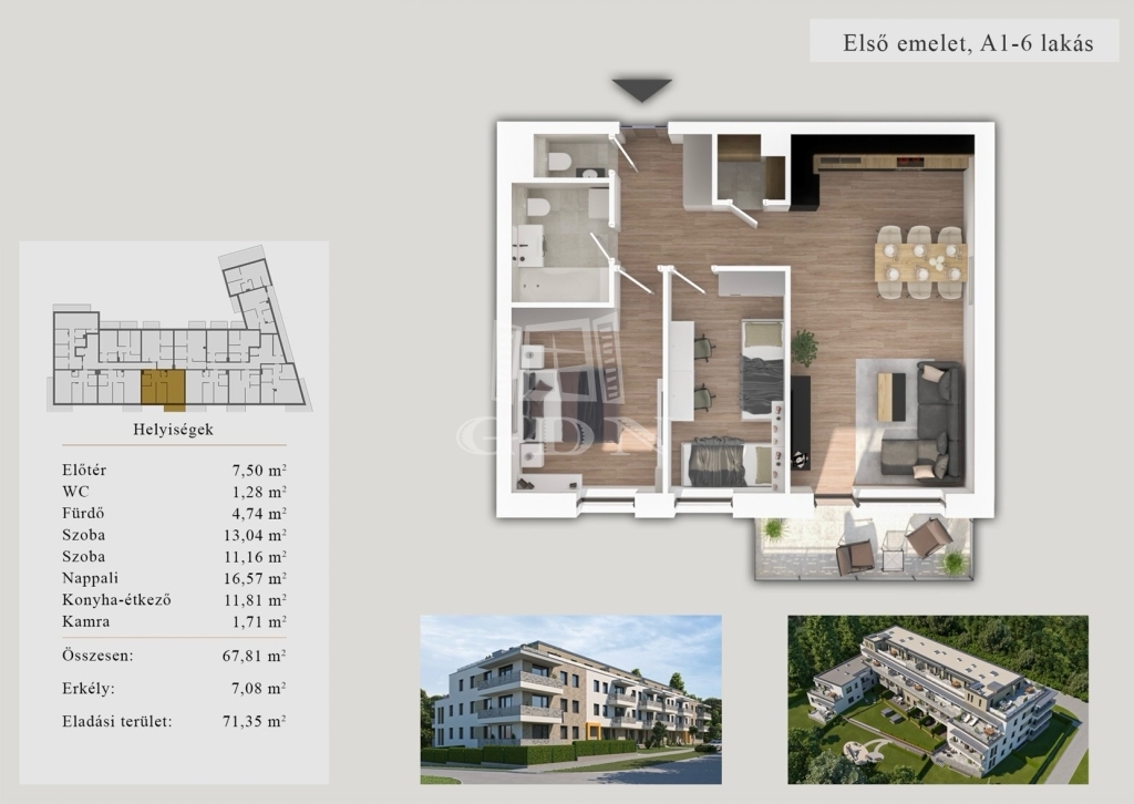 For sale Tata Flat (brick)